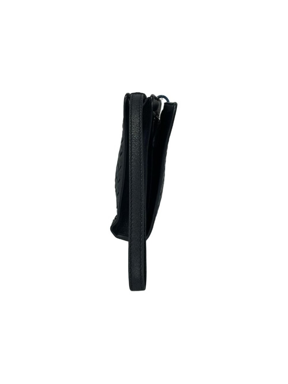 Bottega Veneta Clutch Intrecciato Dark Navy Leather - Picture 2 of 9